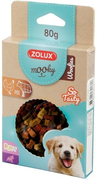Zolux 482180 MOOKY Puppy Woofies Mix 80g