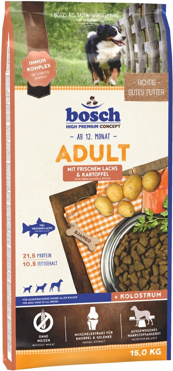Bosch 09150 Adult Salmon &amp; Potato 15kg