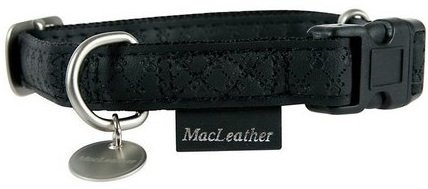 Zolux 522030NO Obroża Mac Leather 10mm czarny
