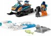 Zestaw Prezent LEGO CITY 60376 Arktyczny Skuter Śnieżny Klocki 5+ Torba