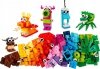Zestaw Prezent LEGO Classic 11017 Kreatywne Potwory 140 Klocki 4+ Torba