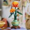 Zestaw Prezent Klocki LEGO ICONS 10368 KWIATY Chryzantema Botanical + Torba