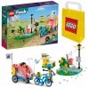Zestaw Prezent Klocki LEGO Friends 41738 Rower do Ratowania Psów 6+ Torba