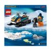 Zestaw Prezent LEGO CITY 60376 Arktyczny Skuter Śnieżny Klocki 5+ Torba