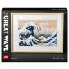 Zestaw Prezent Klocki LEGO Art 31208 Hokusai Wielka Fala Obraz + Torba