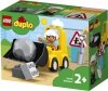 Zestaw Prezent LEGO Duplo 10930 Buldożer Koparka Spych Klocki 2+ Torba