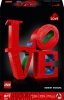 Zestaw Prezent LEGO Art 31214 LOVE Sztuka MIŁOŚĆ Walentynki Klocki + Torba