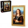 Zestaw Prezent Klocki LEGO Art 31213 Mona Lisa Obraz Dzieło Sztuki + Torba