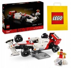 Zestaw Prezent Klocki LEGO ICONS 10330 McLaren MP4 Ayrton Senna F1 + Torba