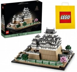 Zestaw Prezent Klocki LEGO Architecture 21060 Zamek Himeji Japonia + Torba