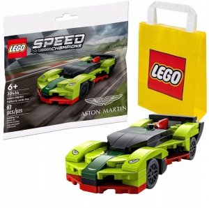 Zestaw Prezent LEGO Speed 30434 Aston Martin Valkyrie AMR Klocki 6+ Torba
