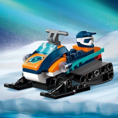 Zestaw Prezent LEGO CITY 60376 Arktyczny Skuter Śnieżny Klocki 5+ Torba