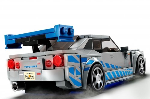 Zestaw Prezent LEGO Speed Champions Nissan Skyline GT-R 319 Klocki 9+ Torba
