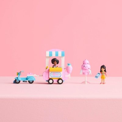 Zestaw Prezent LEGO Friends 42643 Stoisko z Watą Cukrową Klocki 6+ Torba
