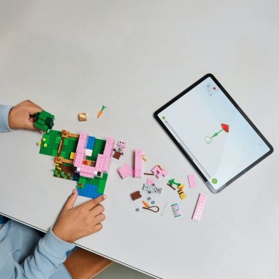 Zestaw Prezent LEGO Minecraft 21268 Dom Prosiaczka Klocki 7+ Torba
