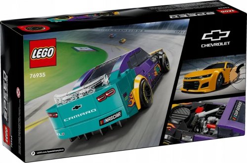 Zestaw Prezent LEGO Speed 76935 NASCAR Chevrolet Camaro ZL1 Klocki + Torba