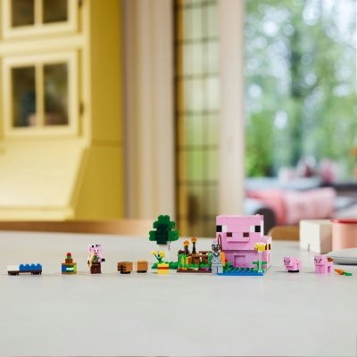 Zestaw Prezent LEGO Minecraft 21268 Dom Prosiaczka Klocki 7+ Torba