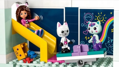 Zestaw Prezent Klocki LEGO Koci Domek GABI 10788 Magiczny DOM z Windą 4+ Torba