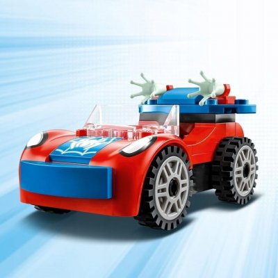 Zestaw Prezent Klocki LEGO MARVEL 10789 Samochód Auto Spider-Man 4+ Torba