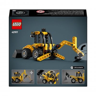 Zestaw Prezent LEGO Technic 42197 Koparko-Ładowarka Budowa Klocki 7+ Torba