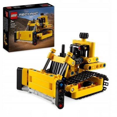 Zestaw Prezent LEGO Technic 42163 Buldożer Spych Budowa Klocki 7+ Torba