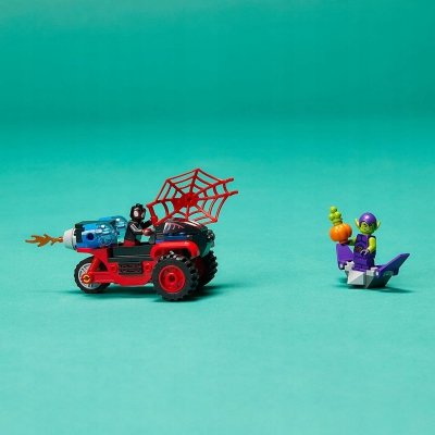 Zestaw Prezent Klocki LEGO MARVEL 10781 Trójkołowiec Spider-Man 4+ Torba
