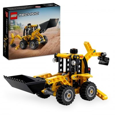 Zestaw Prezent LEGO Technic 42197 Koparko-Ładowarka Budowa Klocki 7+ Torba