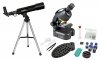 Zestaw Bresser National Geographic: teleskop 50/360 AZ i mikroskop 40x–640x
