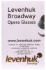 Lornetka teatralna Levenhuk Broadway 325F (czarna, z oświetleniem LED i łańcuszkiem)