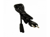 Kabel zasilający GEMBIRD Euro (2-pin) (wtyk)- Euro 8 (2-pin) (gniazdo) 1.8m. PC-184-VDE