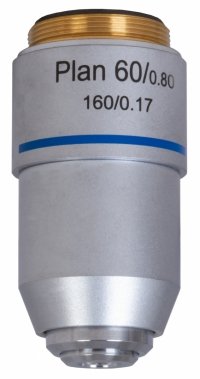 Obiektyw planarno-achromatycz<br />ny Levenhuk MED 60x 