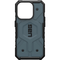 UAG Pathfinder Magsafe - obudowa ochronna do iPhone 15 Pro kompatybilna z MagSafe (cloud blue) 