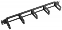 Organizer kabli 19'' 1U Typ B czarny 