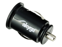 Ładowarka samochodowa AKYGA 2x USB Czarny AK-CH-02 