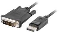 LANBERG CA-DPDV-10CU-0018-BK 1.8m /s1x DisplayPort 1x DVI-D 