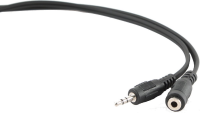 GEMBIRD Jack 3.5 mm-Jack 3.5 mm (wtyk-gniazdo) 1.5 m 1.5m /s1x MiniJack 3.5 mm (wtyk) 1x MiniJack 3.5 mm (gniazdo) 