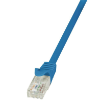 LOGILINK U/UTP Cat.6 0.5 m Niebieski 0.5 Patchcord 