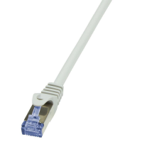 LOGILINK S/FTP Cat.6a 1 m Szary 1 Patchcord 