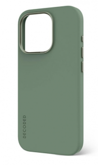 Decoded - silikonowa obudowa ochronna do iPhone 15 Pro kompatybilna z MagSafe (sage leaf green) 