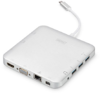 DIGITUS DA-70863 (Biały /USB Typ C ) 