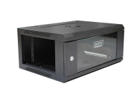 DIGITUS Szafka wisząca 19'' 4U 600x450 czarna RAL 9004 