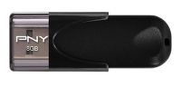 Pendrive PNY Attache4 8 GB Czarny (8 GB /USB 2.0 /Czarny ) 