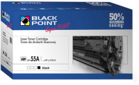 Kaseta z tonerem BLACK POINT LBPPH55A Zamiennik HP CE255A LBPPH55A 