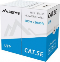 LANBERG LCU5-10CC-0305-S 305 Sieciowy 