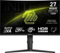 Monitor MSI MAG 275CQPF (27 /Rapid VA /180Hz /2560 x 1440 /Czarny) 