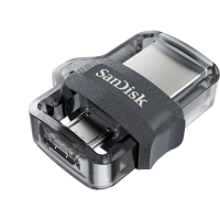Pendrive SANDISK Ultra Dual Drive m3.0 128 GB (128 GB /USB 3.0 /Srebrno-szary ) 