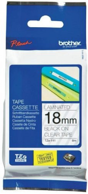 Taśma BROTHER Czarny TZe-141 