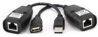 Adapter GEMBIRD UAE-30M USB AM - USB AF - 2 x RJ45 