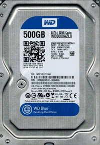 WD Blue 3.5 500 GB WD5000AZLX (500 GB /3.5 /7200RPM ) 
