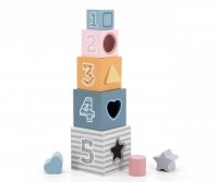 Viga 44016 PolarB piramidka edukacyjna z sorterem 